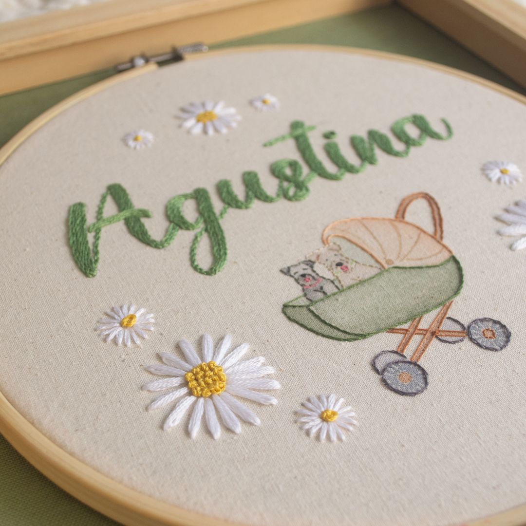 Bordado Encajonado personalizado