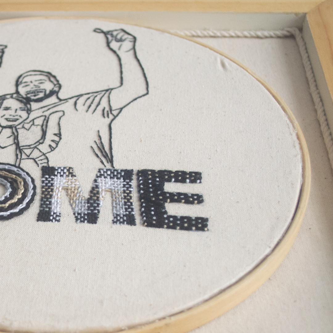 Retrato artístico lineal