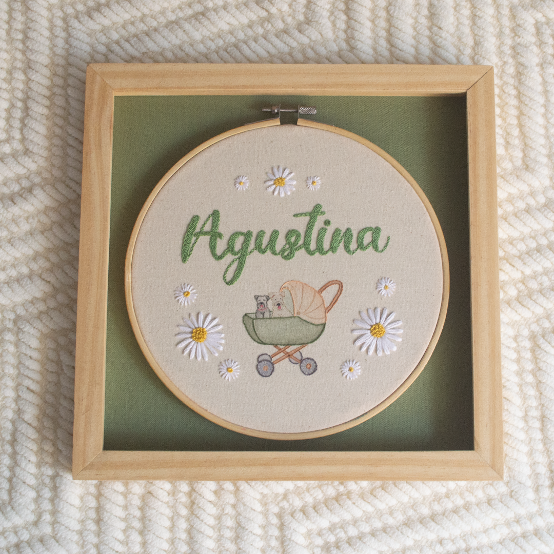 Bordado Encajonado personalizado