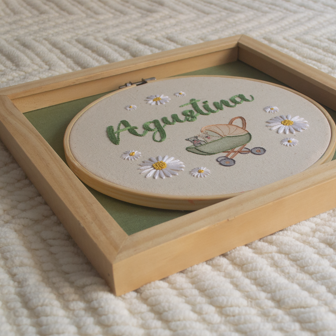 Bordado Encajonado personalizado