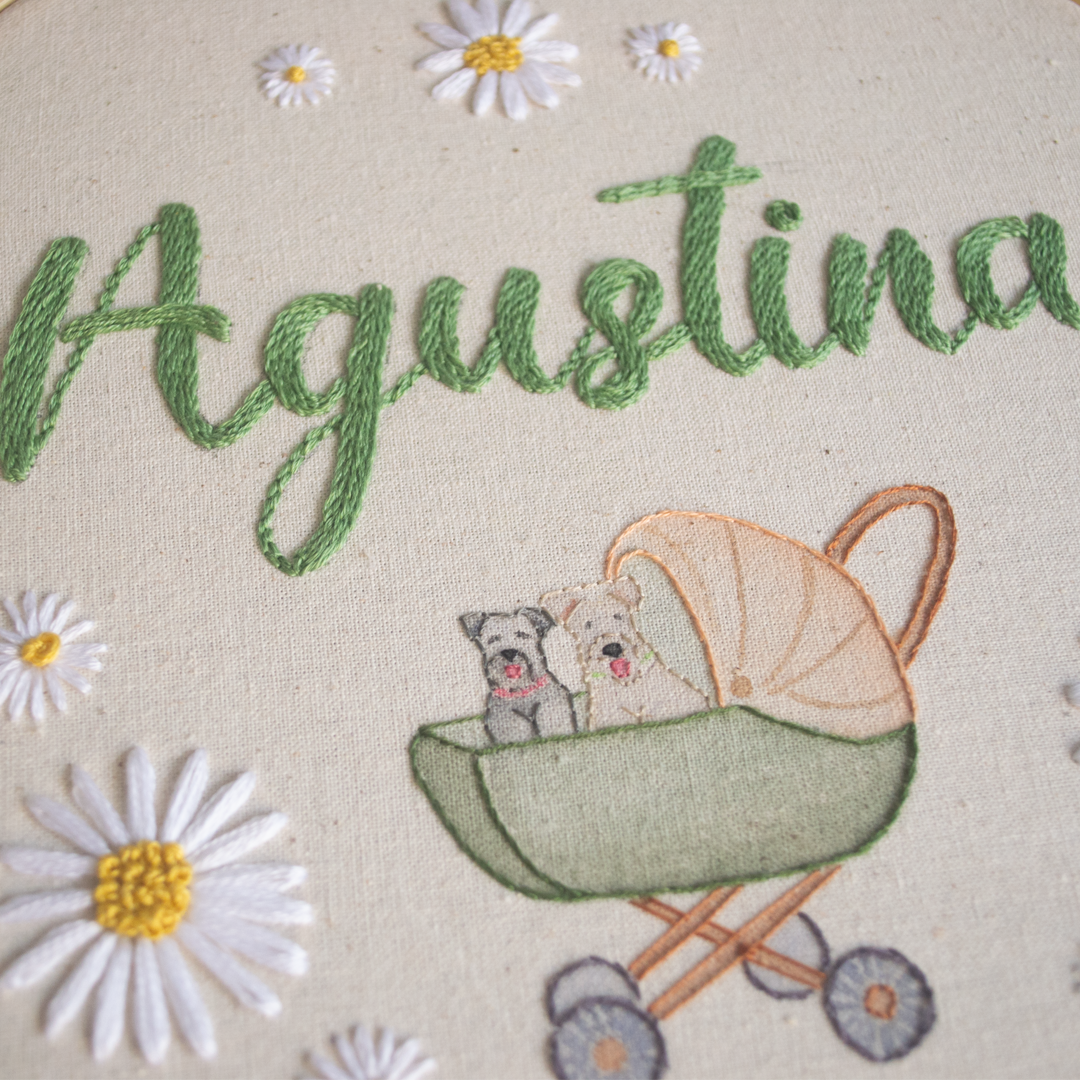 Bordado Encajonado personalizado