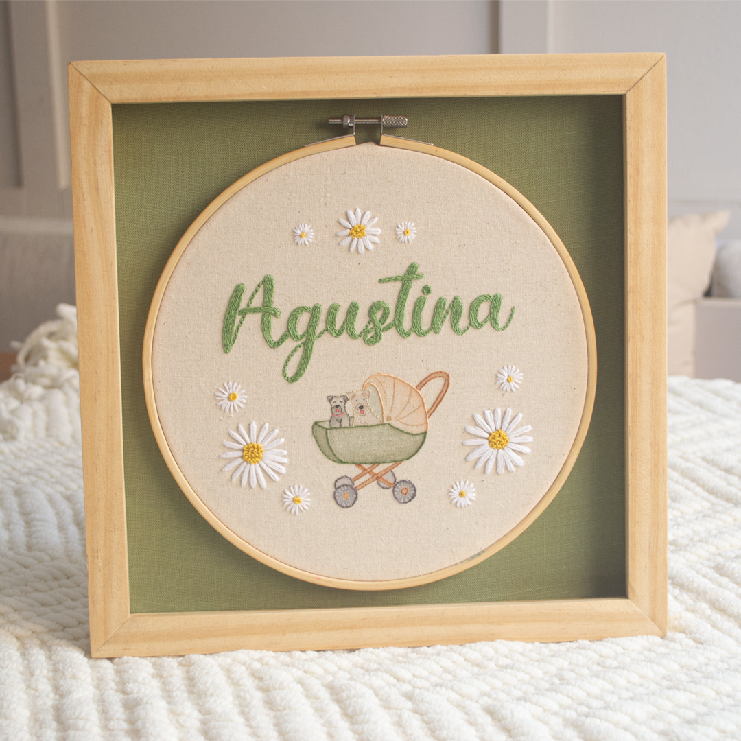 Bordado Encajonado personalizado