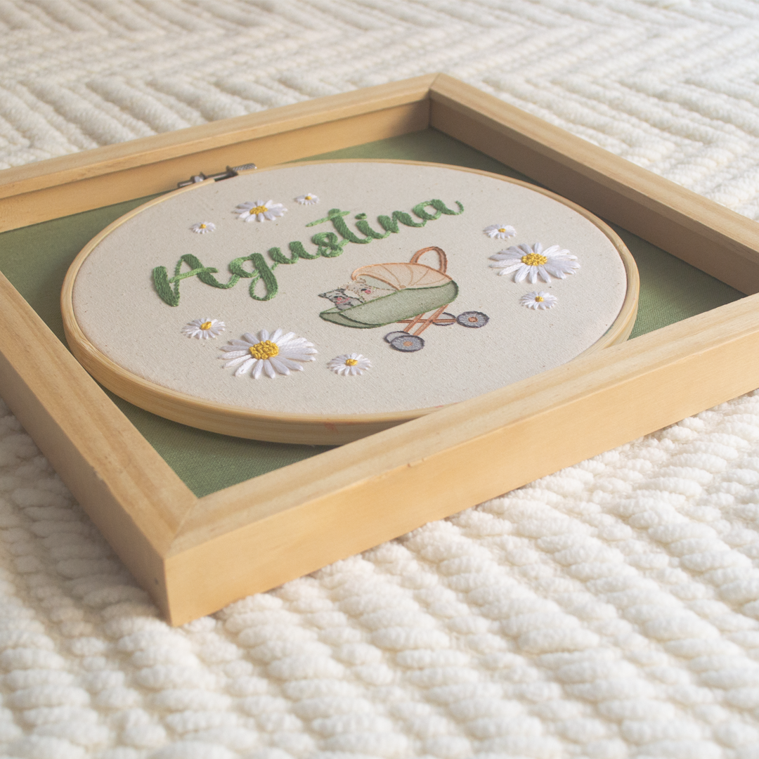 Bordado Encajonado personalizado