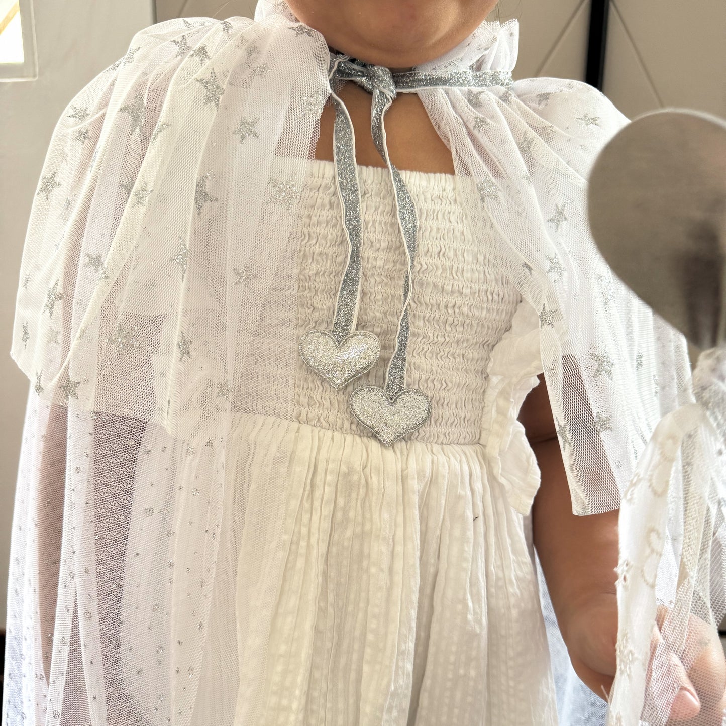 Set Capa Tul + corona + varita