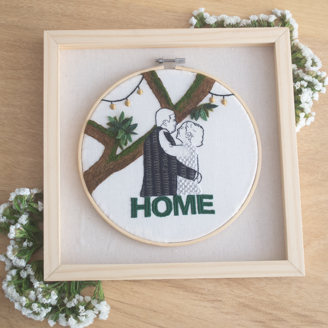 Retrato artístico lineal