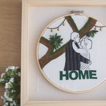 Retrato artístico lineal