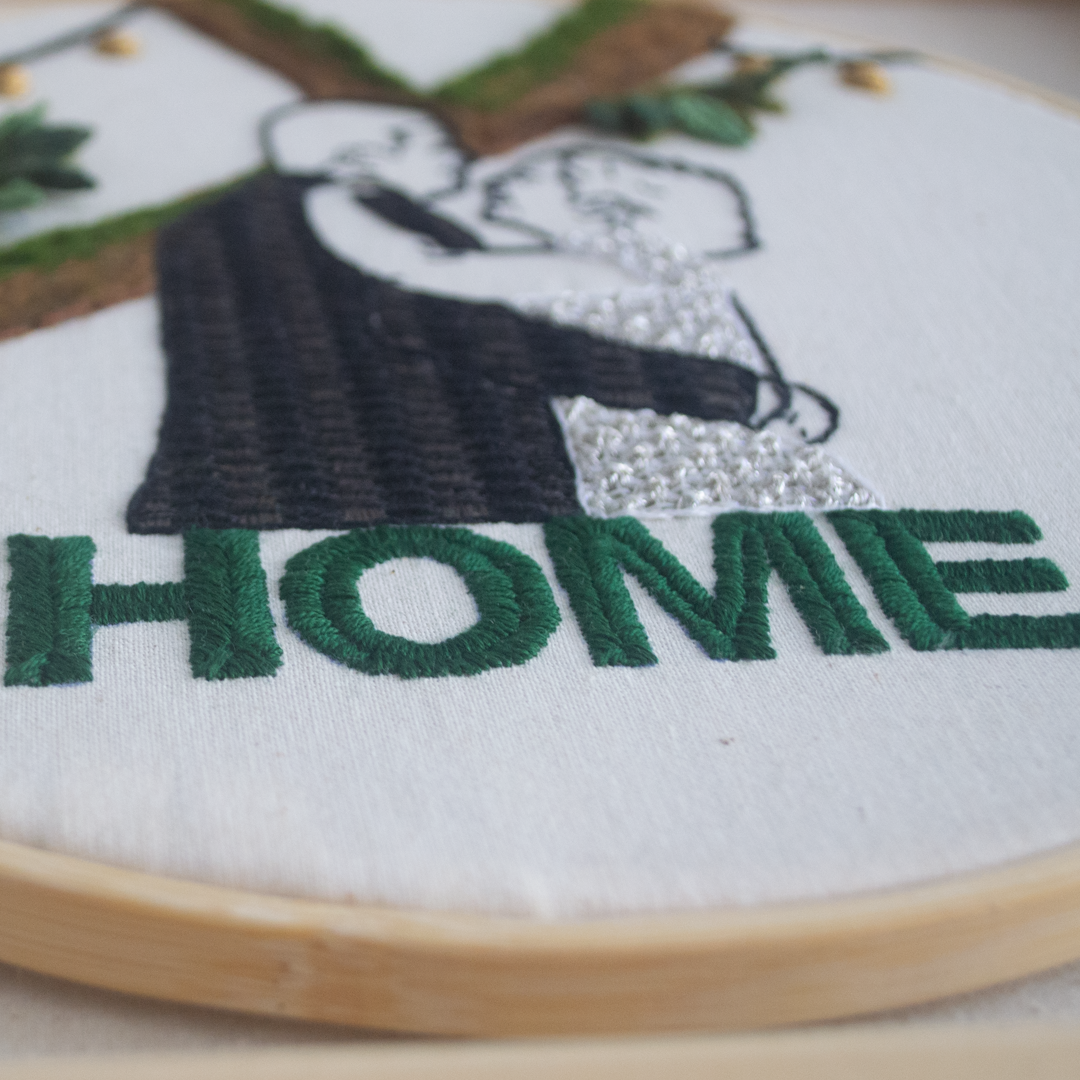 Retrato artístico lineal