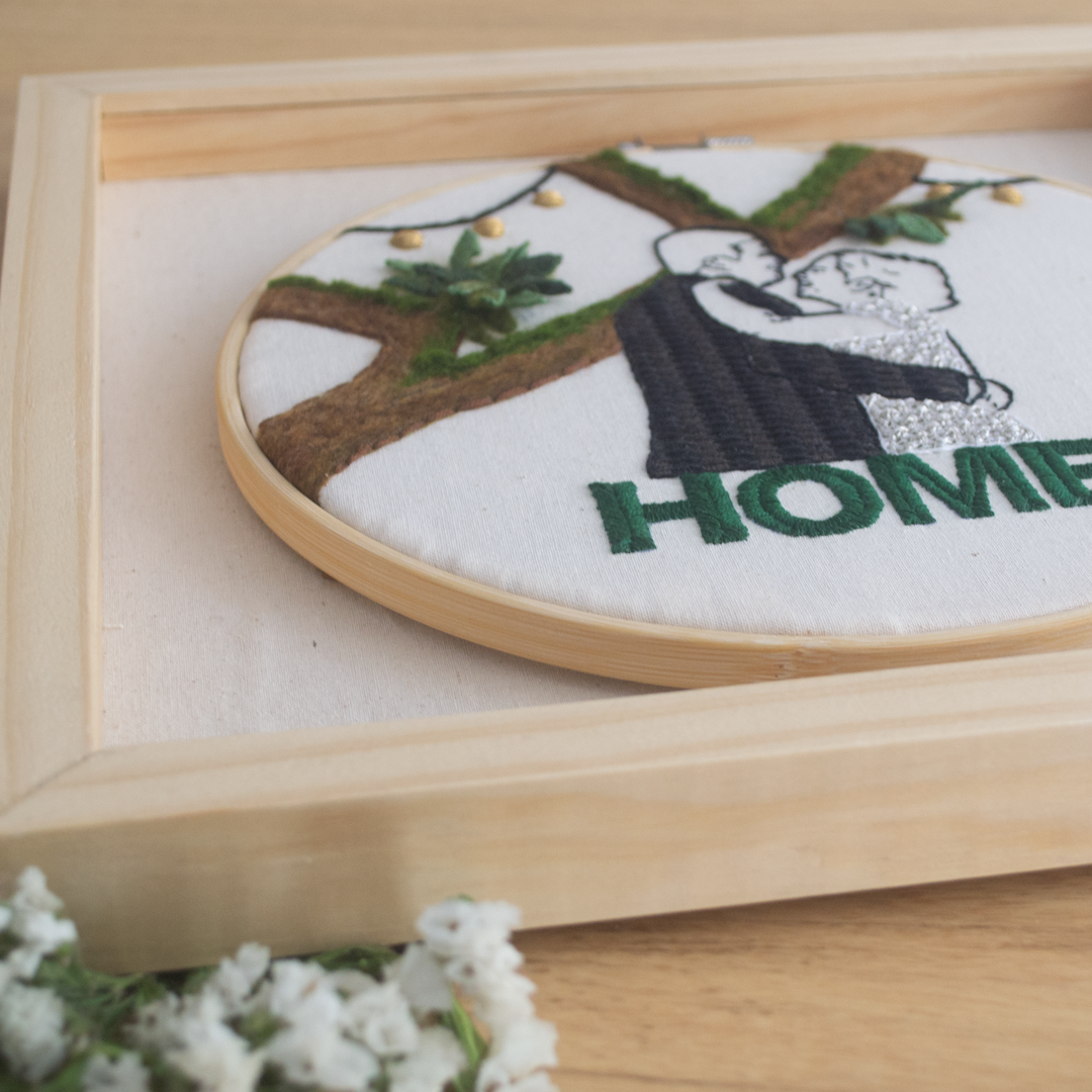 Retrato artístico lineal